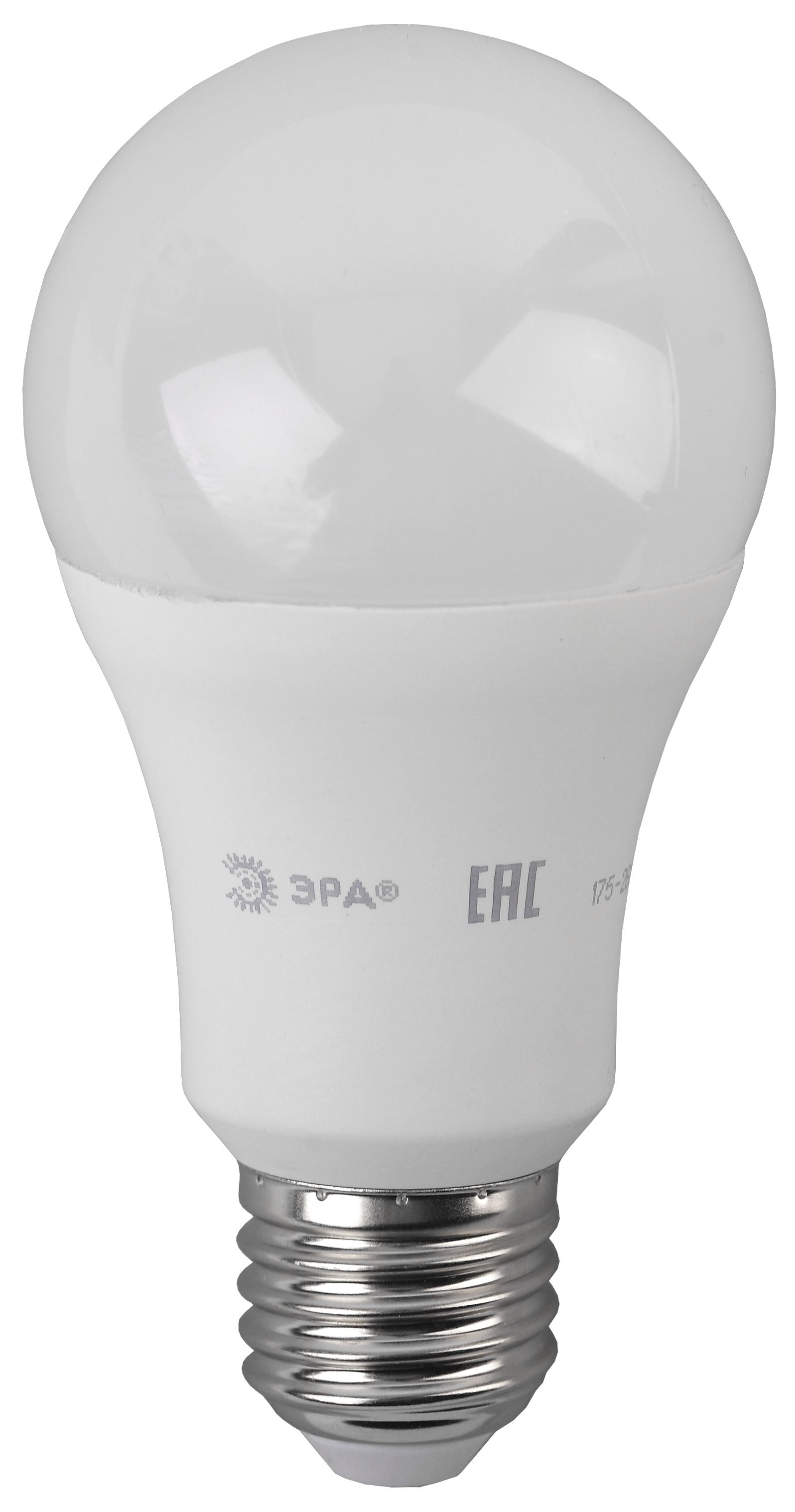 ECO LED A60-16W-827-E27 ЭРА (диод, груша, 16Вт, тепл, E27) (10/100/1500)